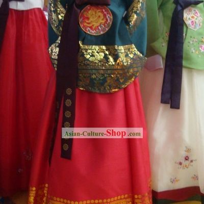 Korean Hanbok Palace Clothing Complete Set for Women