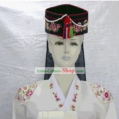 Traditional Korean Embroidery Hat