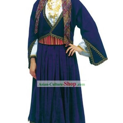 Aegean Island Female Traditional Dance Costume