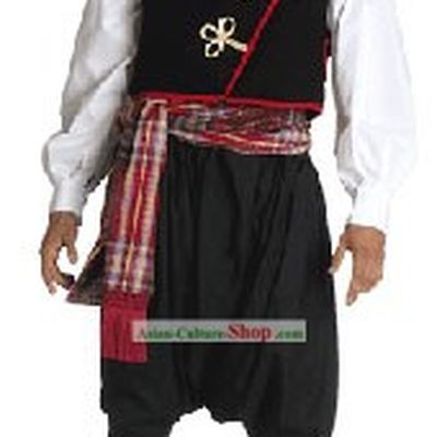 Greek Aegean Islands Male Tradional Dance Costume