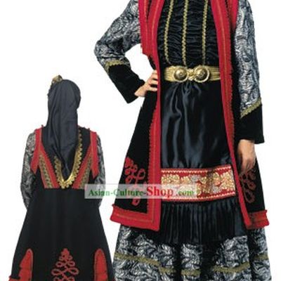 Epirus Zitsa Female Tradional Dance Costume