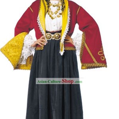 Minor Asia Female Traditional Dance Costume