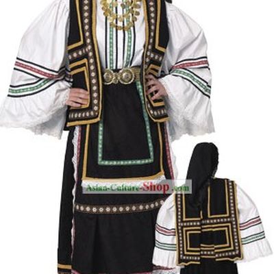 Sarakatsana Female Traditional Greek Costume