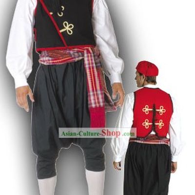 Cyclades Male Traditional Greek Dance Costume