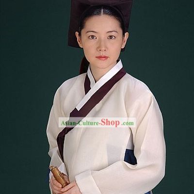 Ancient Korean Hanbok Costume Complete Set for Women