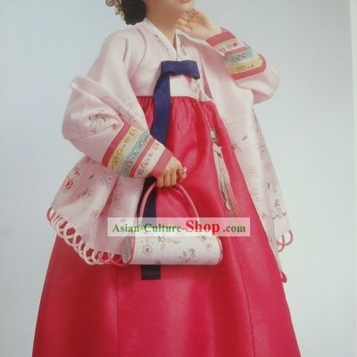 Modern Korean Hanbok Dress Complete Set