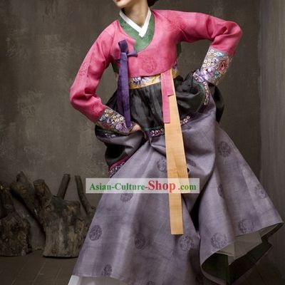 Supreme Korean Traditional Dress Hanbok Complete Set for Women