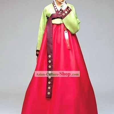 Traditional Korean Hanbok Clothing Set