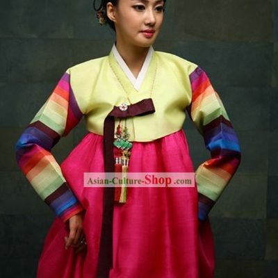 Traditional Korean Hanbok Dress