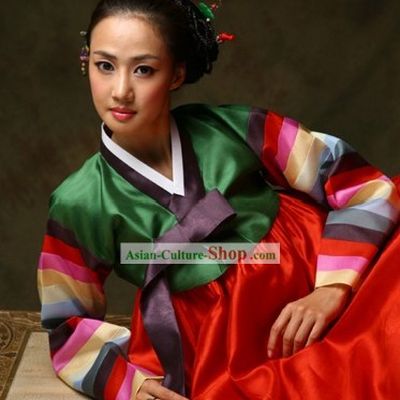 Traditional Korean Hanbok Dress