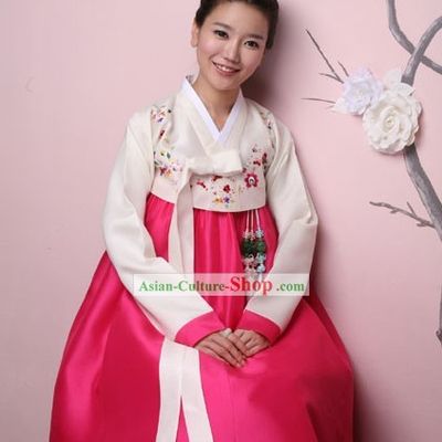 Traditional Korean Hanbok Dress