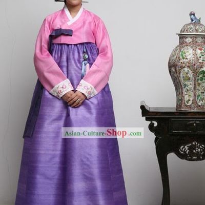 Traditional Korean Hanbok Dress