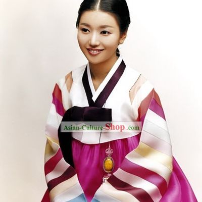 Traditional Korean Hanbok National Dress