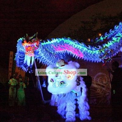Luminous Traditional Dragon Dance Costume Complete Set