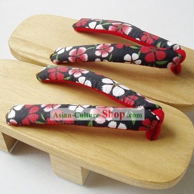 Traditional Japanese Yukata Shoes Set for Women