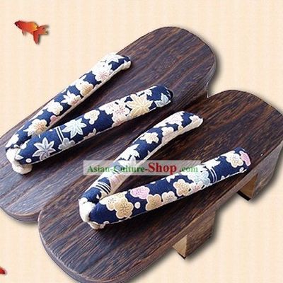 Traditional Japanese Yukata Female Shoes Set