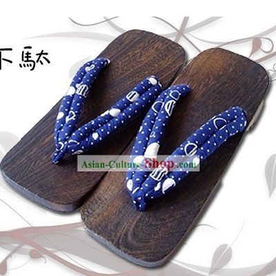 Traditional Japanese Kimono Geta for Men