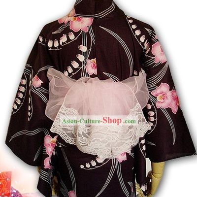 Japanese Yukata Kimono Lace Sash