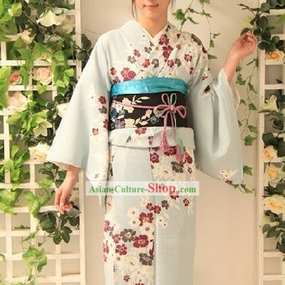 Japanese Kimono Dress Complete Set
