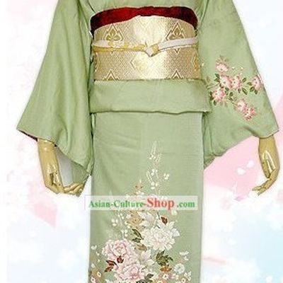 Supreme Japanese Princess Kimono Dress Complete Set
