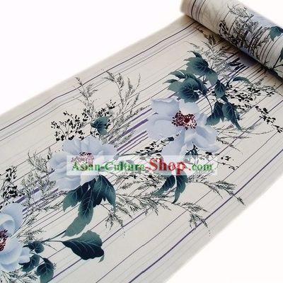 Traditional Japanese Kimono Fabric