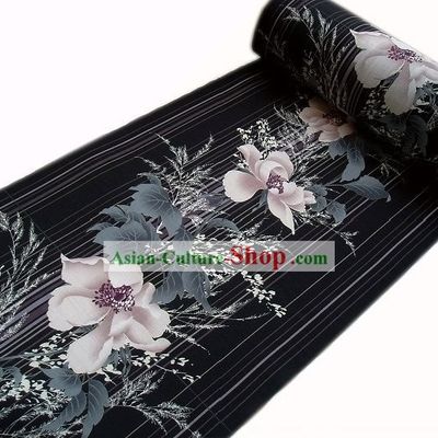 Traditional Japanese Kimono Fabric