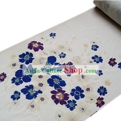 Traditional Japanese Kimono Fabric
