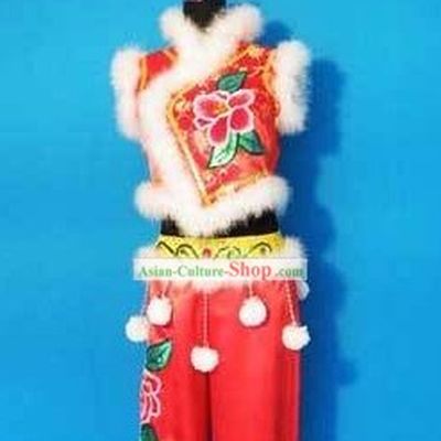 Chinese Fan Dance Costumes