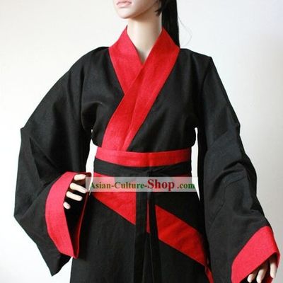 Chinese Han Dynasty Women Clothing Complete Set