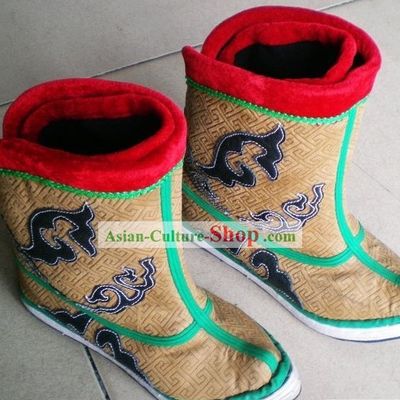 Traditional Mongolian Boots