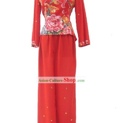 Chinese Northern Dongbei Yang Ge (Yangko Opera) Dance Costumes