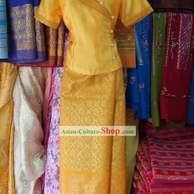 Traditional Thai Dress Complete Set