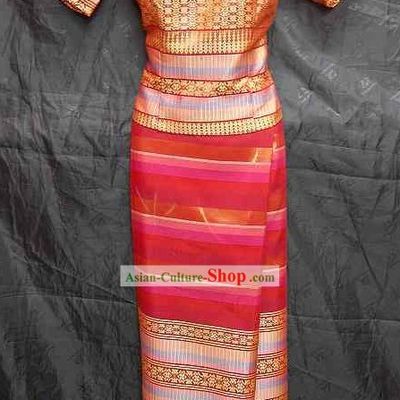 Traditional Thai Dance Costume Complete Set
