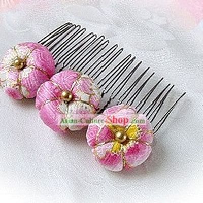 Traditional Japanese Kimono Hair Decoration