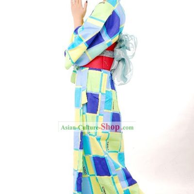 Traditional Japanese Kimono Robe for Women