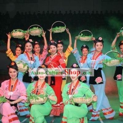 Guilin Liu Sanjie Folk Singer Costume Set