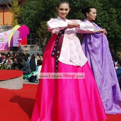Ancient Korean Palace Clothing Set for Women