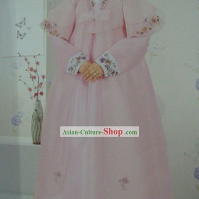 Traditional Korean Wedding Dress Hanbok Set for Bride