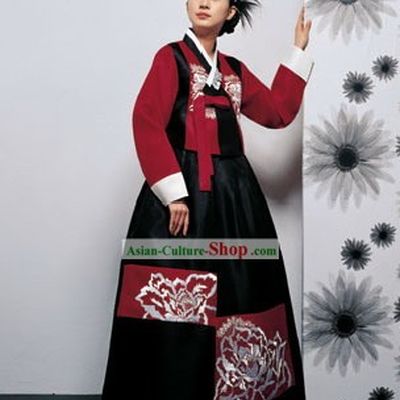 Modern Korean Hanbok Dress for Women