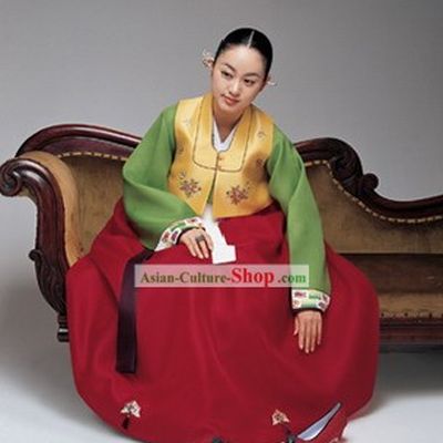 Traditional Korean Family Hanbok for Women