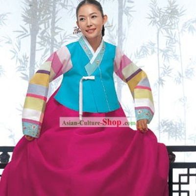 Traditional Korean Family Hanbok for Women