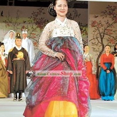 Ancient Korean Palace Dress Set for Women