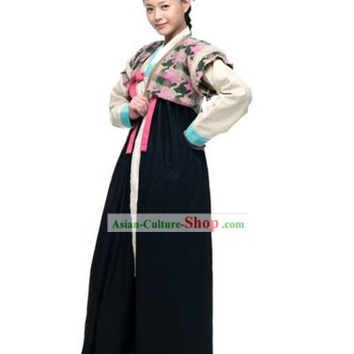 Ancient Korean Swordswoman Costume Set