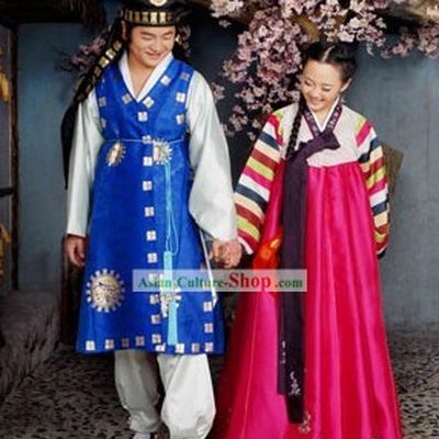 Ancient Korean Hanbok for Men and Women