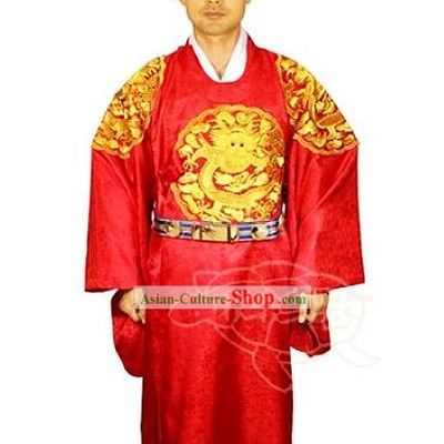 Ancient Korean Wedding Dress Set for Bridegroom