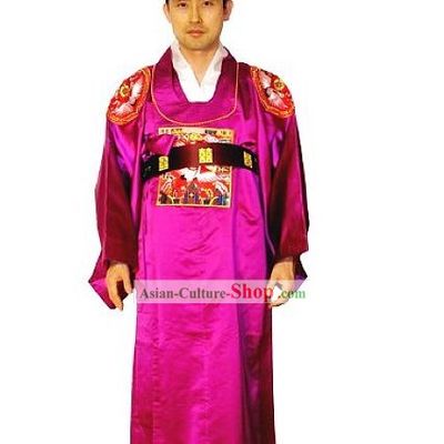 Ancient Korean Wedding Dress Set for Bridegroom