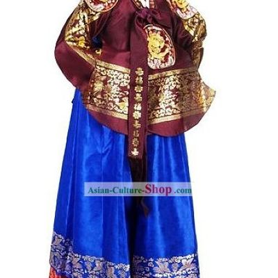 Korean Palace Empress Dress Complete Set