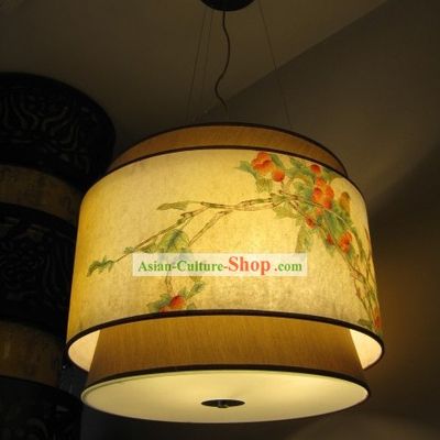 Chinese Traditional Original Plum Blossom Painting Chandelier