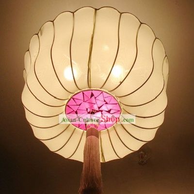 Chinese Handmade Large Lotus Ceiling Lantern