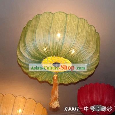 Chinese Handmade Large Lotus Ceiling Lantern